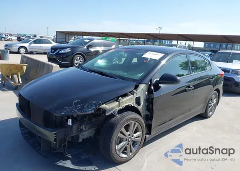 2018 Hyundai Elantra Sel из США, поврежденный, VIN 5NPD84LF9JH229282